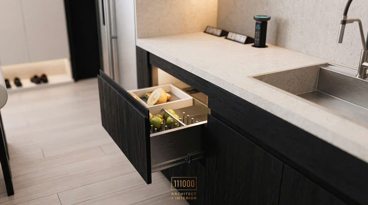 Đẹp và thuận tiện khi sử dụng — chi tiết nội thất minh họa